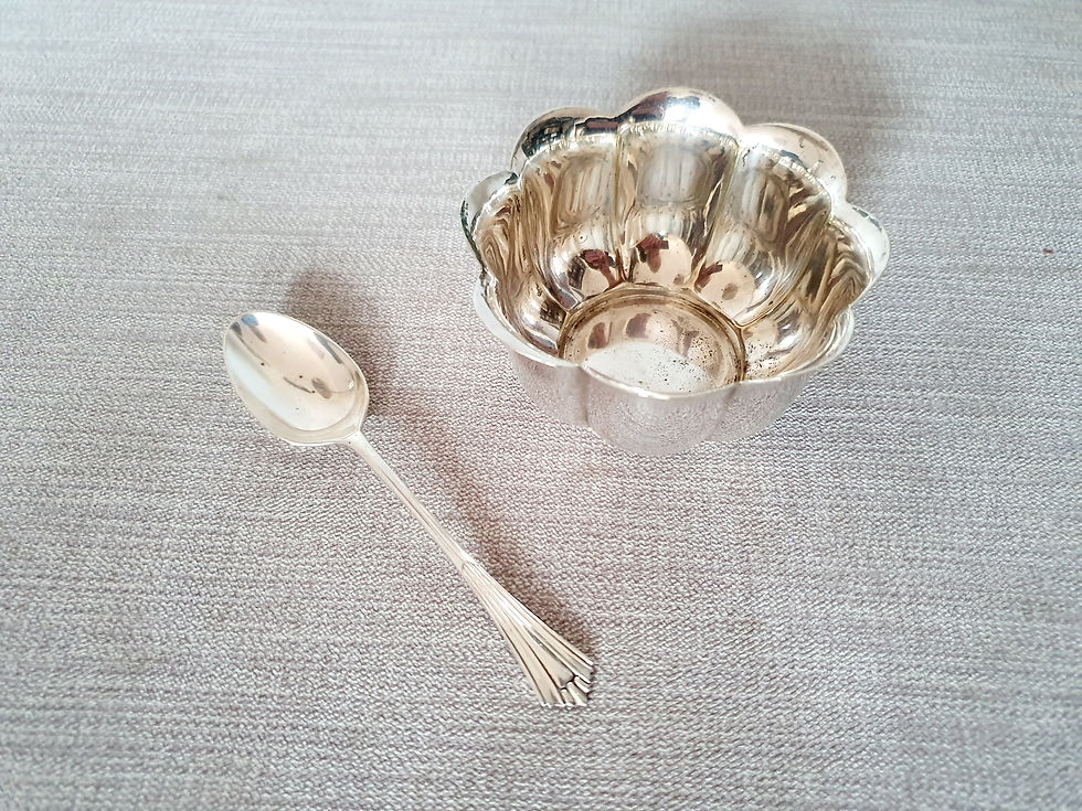 Thumbnail: Silver Plated Sugar Bowl