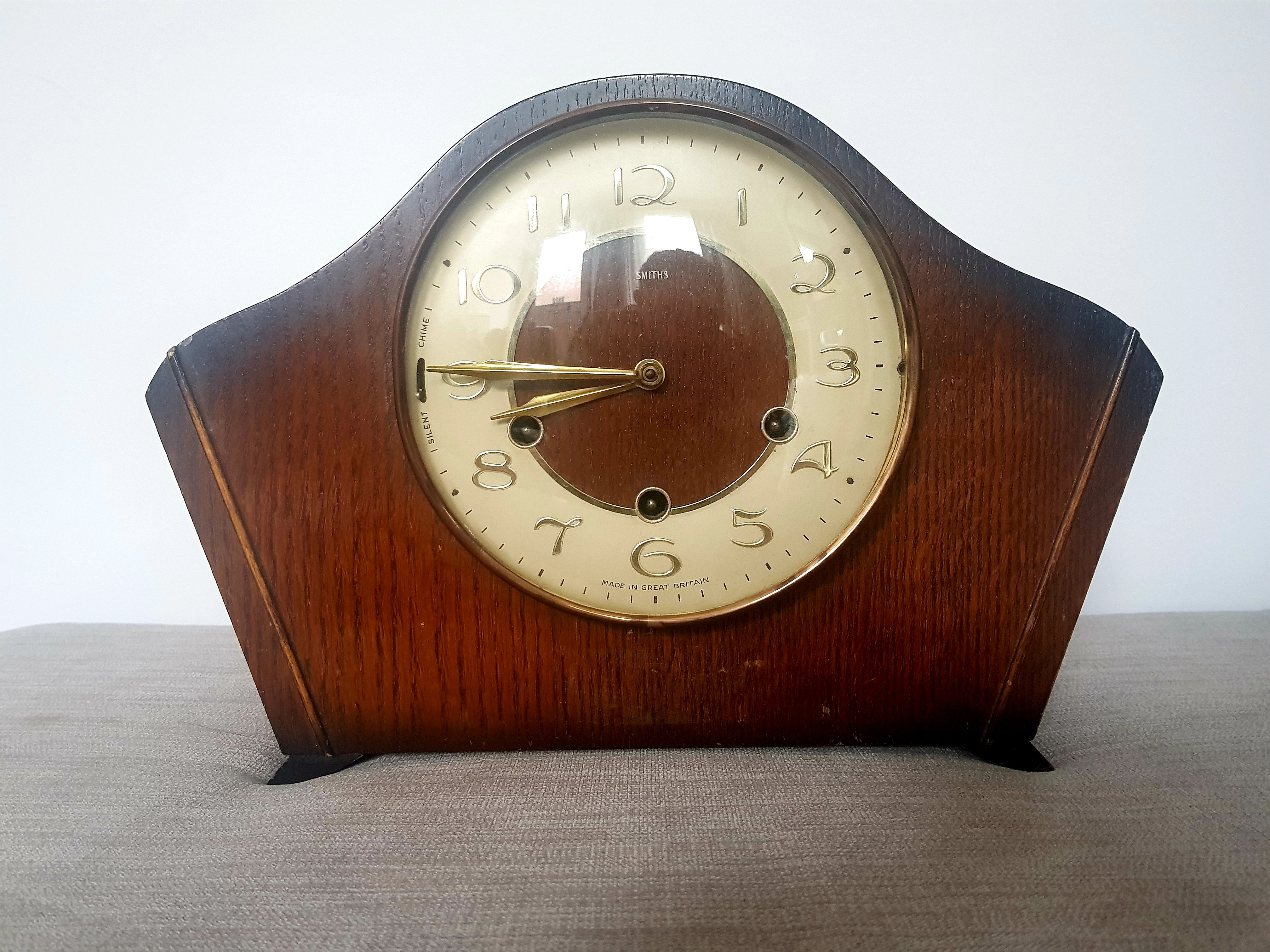 Smiths Westminster Chime Mantle Clock