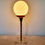 Thumbnail: Lucite Lamp with Swirl Glass Shade