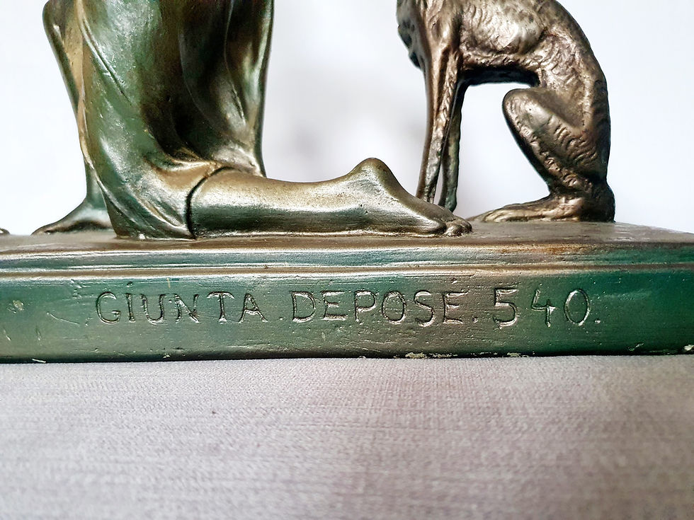 Thumbnail: Guelfi Lady and Borzoi Dogs