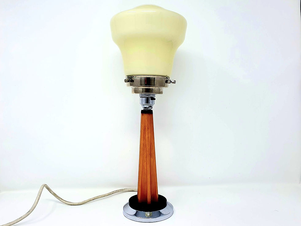 Butterscotch Catalin Lamp