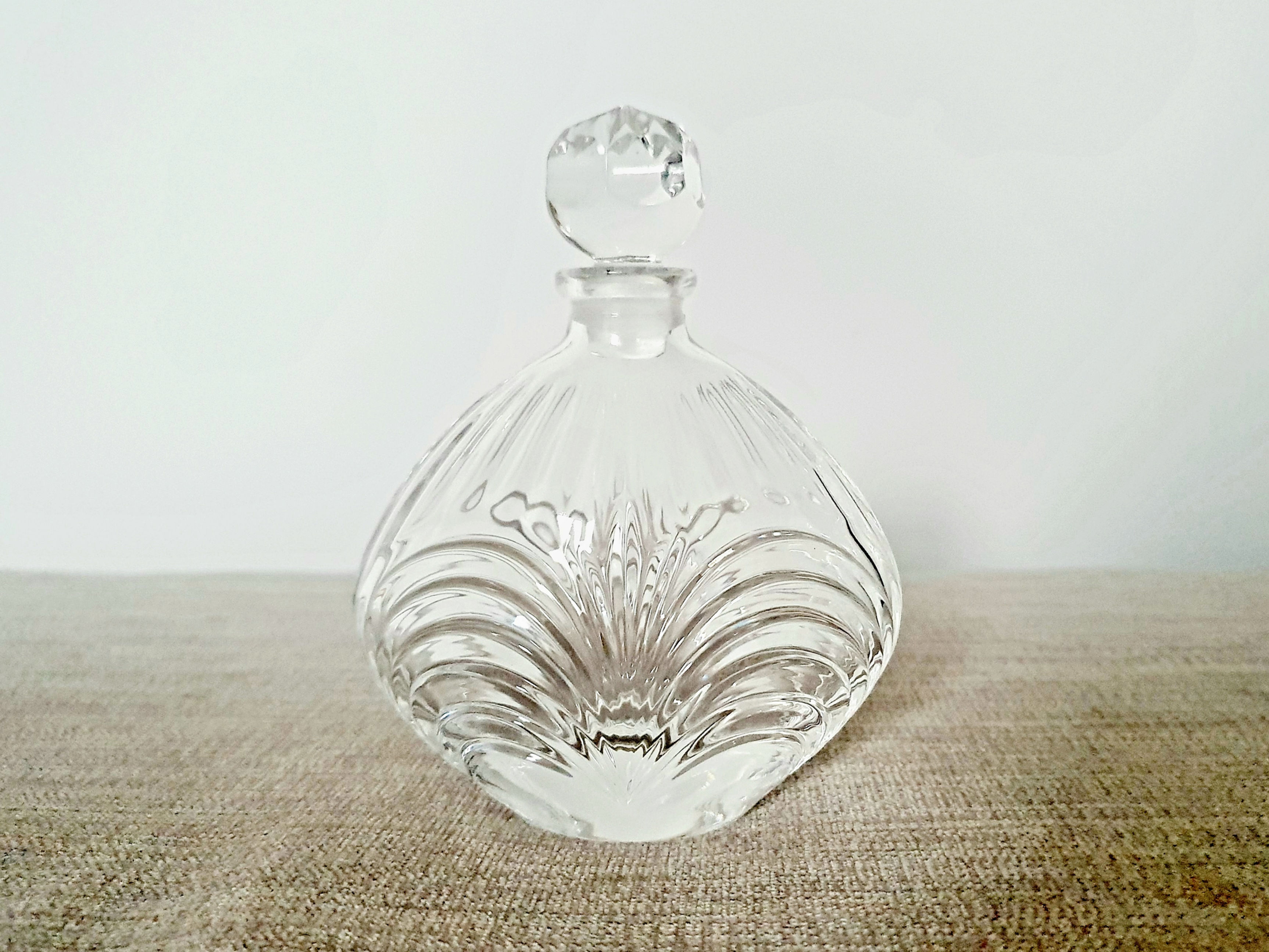 Moulded Glass Perfume Bottle