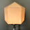 Thumbnail: Chrome Lamp with Hexagonal White Shade
