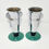 Thumbnail: Chase Company Pair of Metal Vases