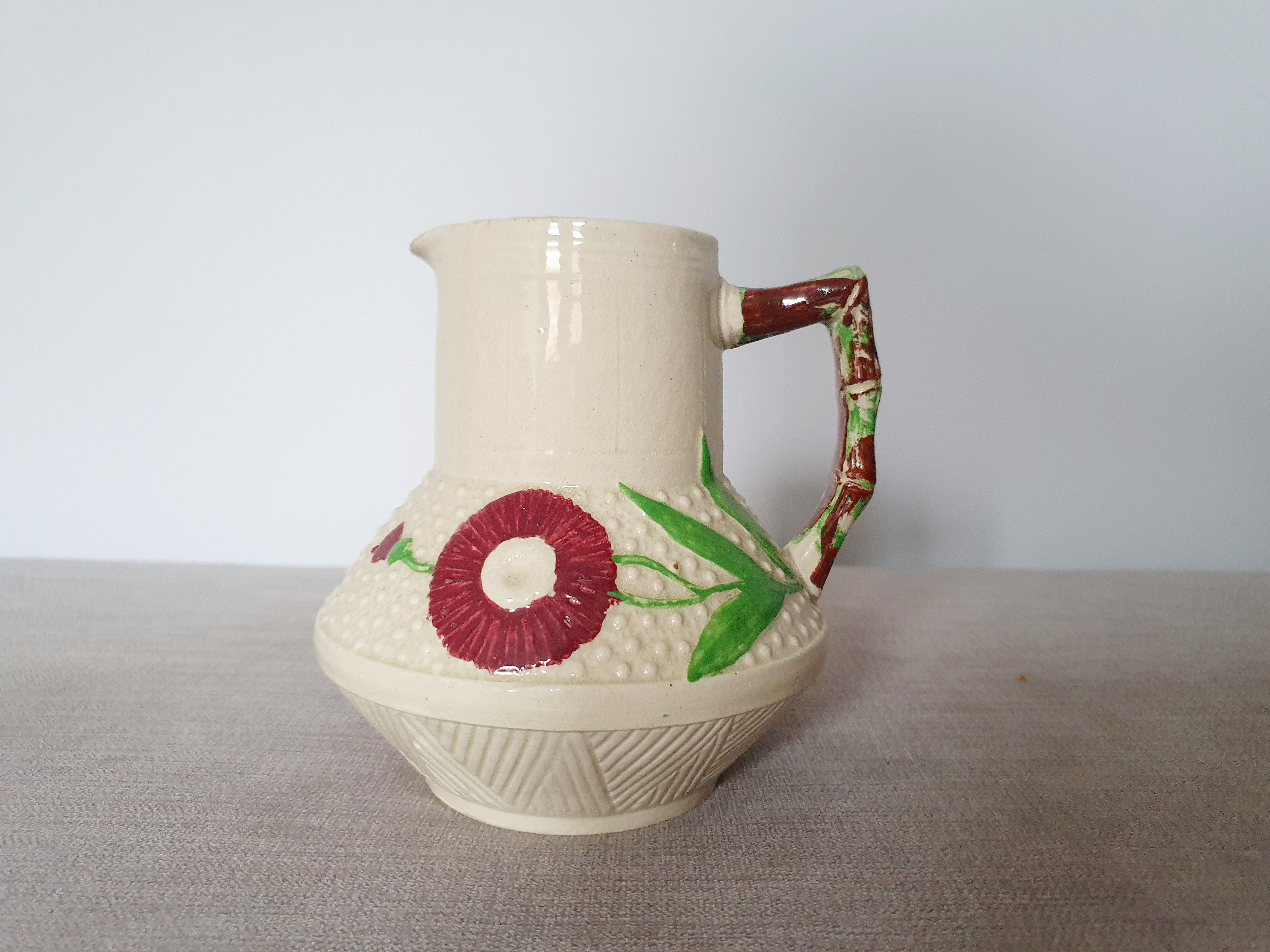 Art Deco Ceramics Floral Jug Vintage 1930s for sale UK