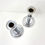 Thumbnail: Pair of Chrome Candlesticks