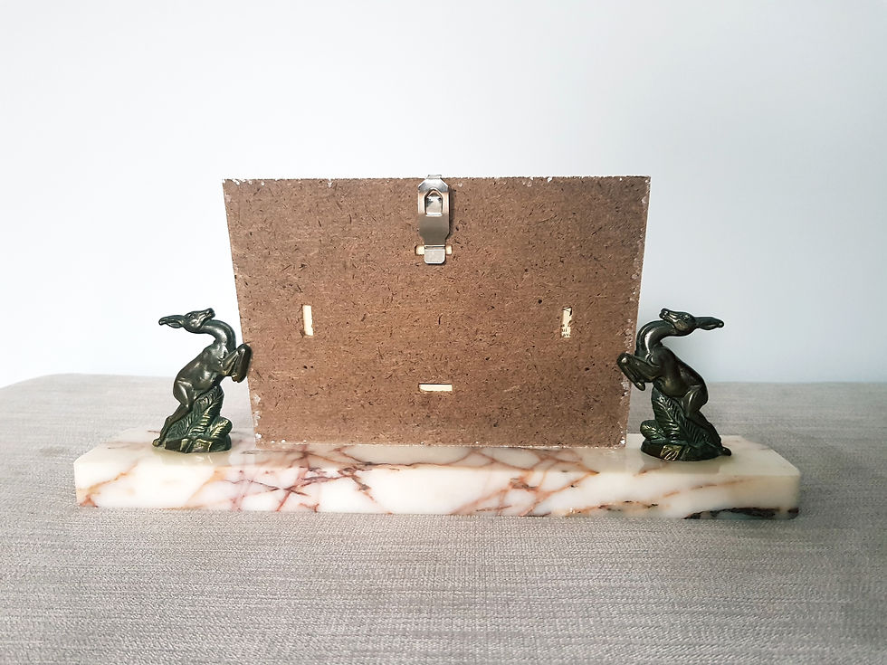 Thumbnail: French Deer Marble Photo Frame