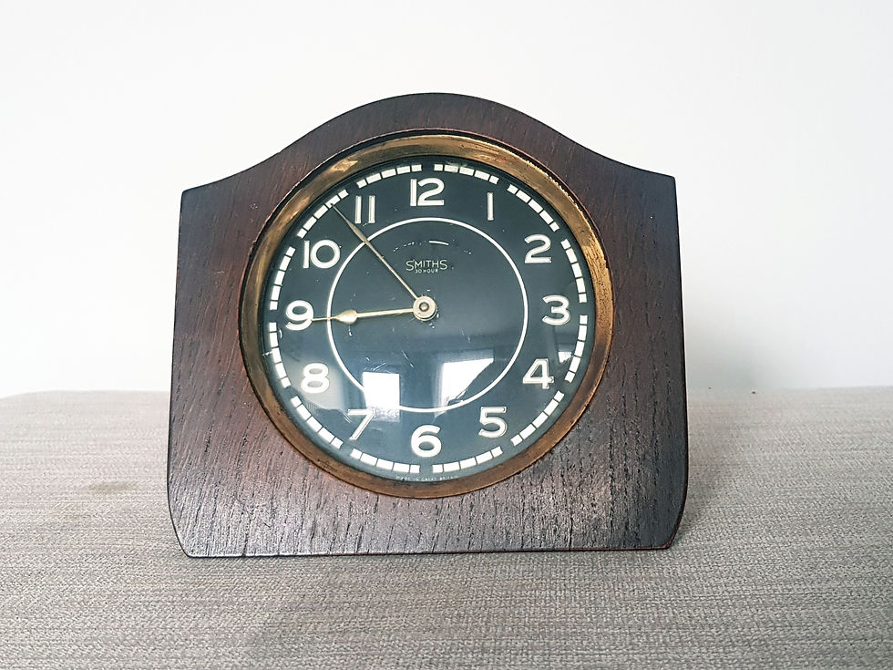 Smiths Wooden Clock