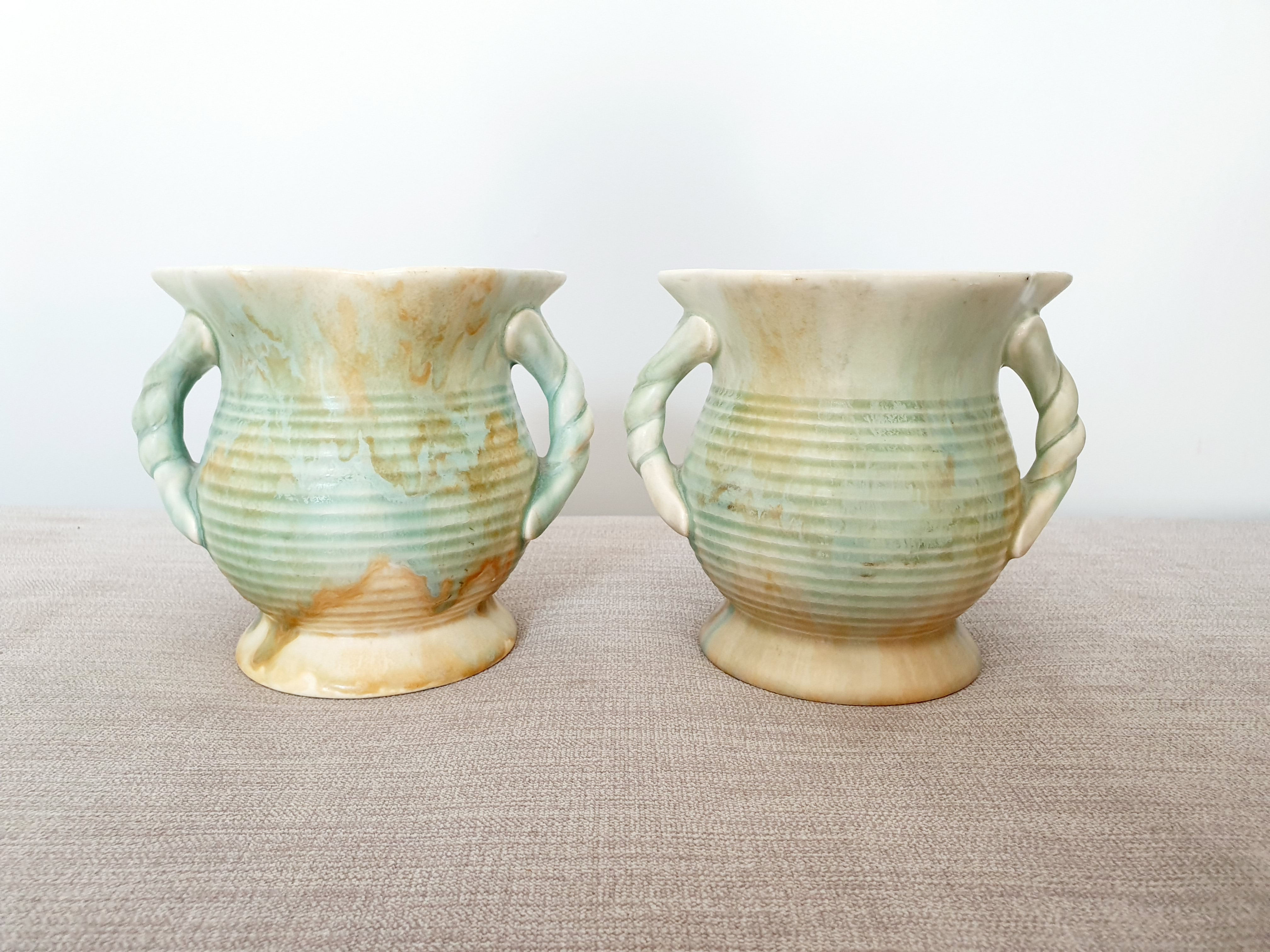 Pair of Dripware Jugs