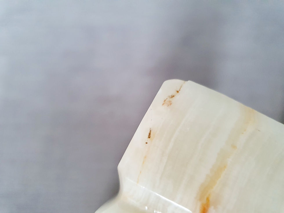 Thumbnail: Fan Alabaster Bookends