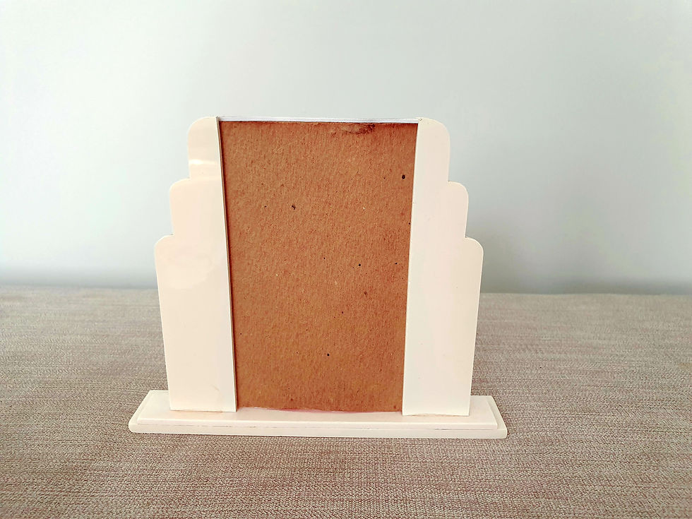 Thumbnail: Pink Stepped Photo Frame