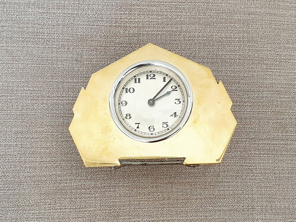 Thumbnail: Gold Faced Desk Clock