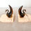 Thumbnail: Spelter Swan Bookends