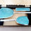 Thumbnail: Blue Faux Guilloche Enamel Vanity Set