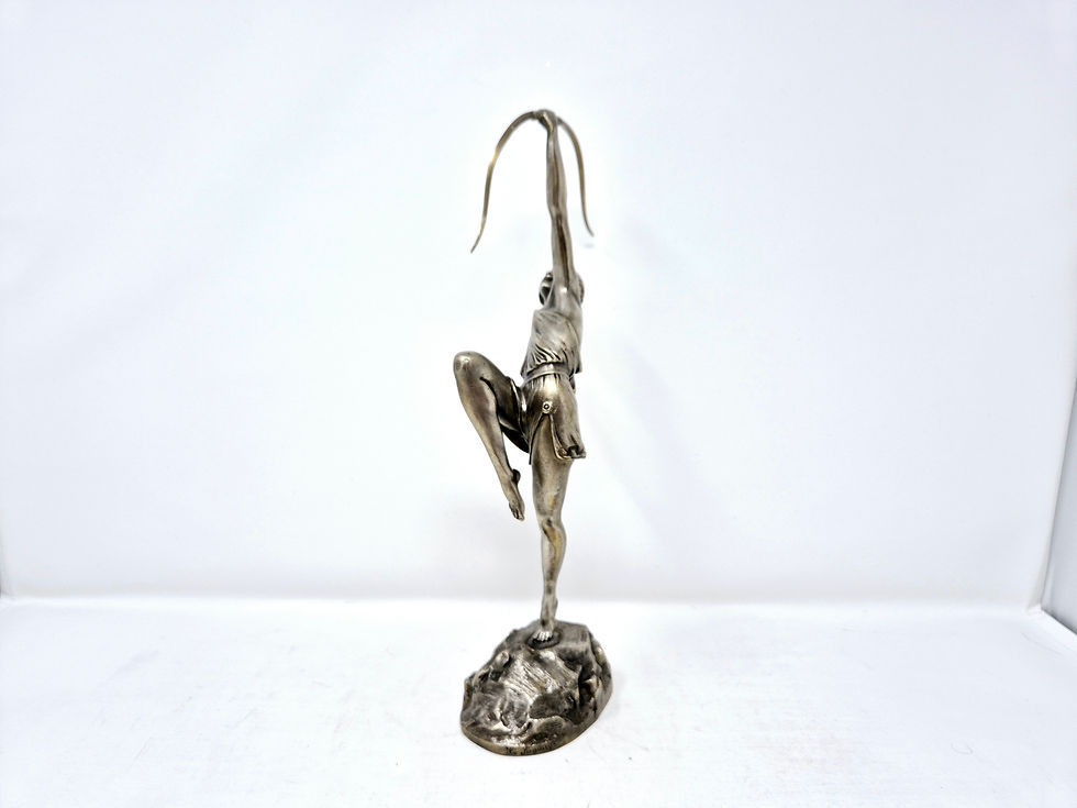 Thumbnail: Pierre Le Faguays Silvered Bronze Diana the Huntress
