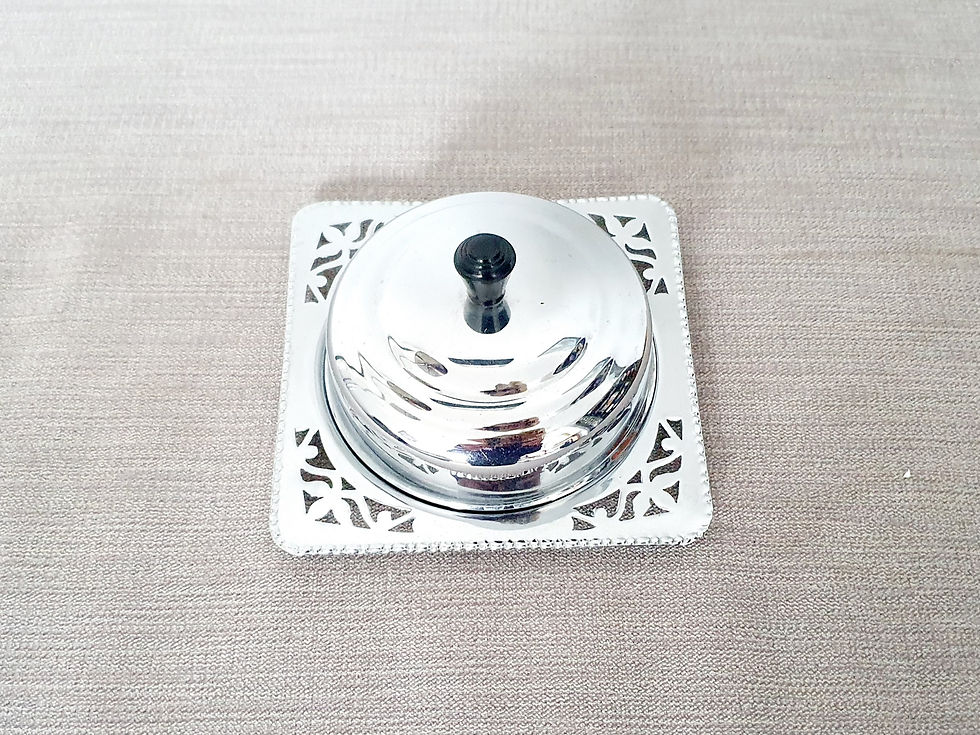 Thumbnail: Chrome Plated Butter Dish