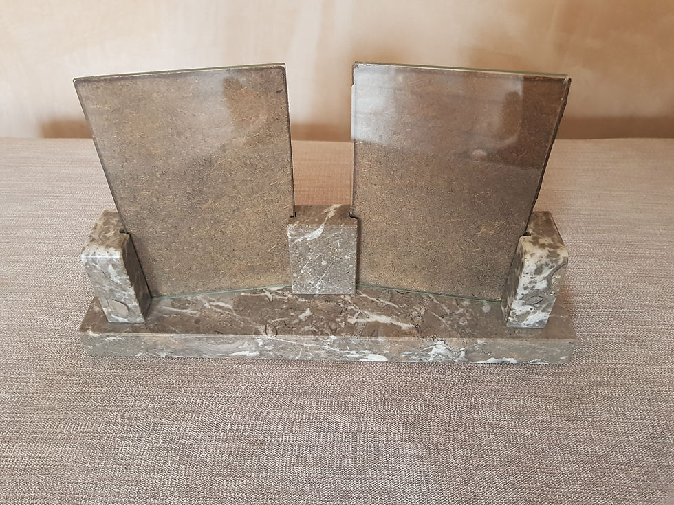 Thumbnail: Double Marble Photo Frame