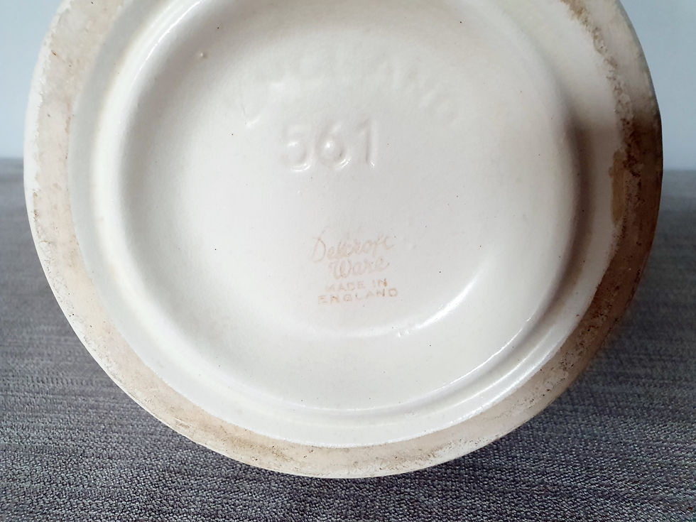 Thumbnail: Delcroft Ware Large Ceramic Jug