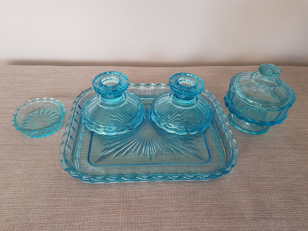 Thumbnail: Davidson Blue Dressing Table Set
