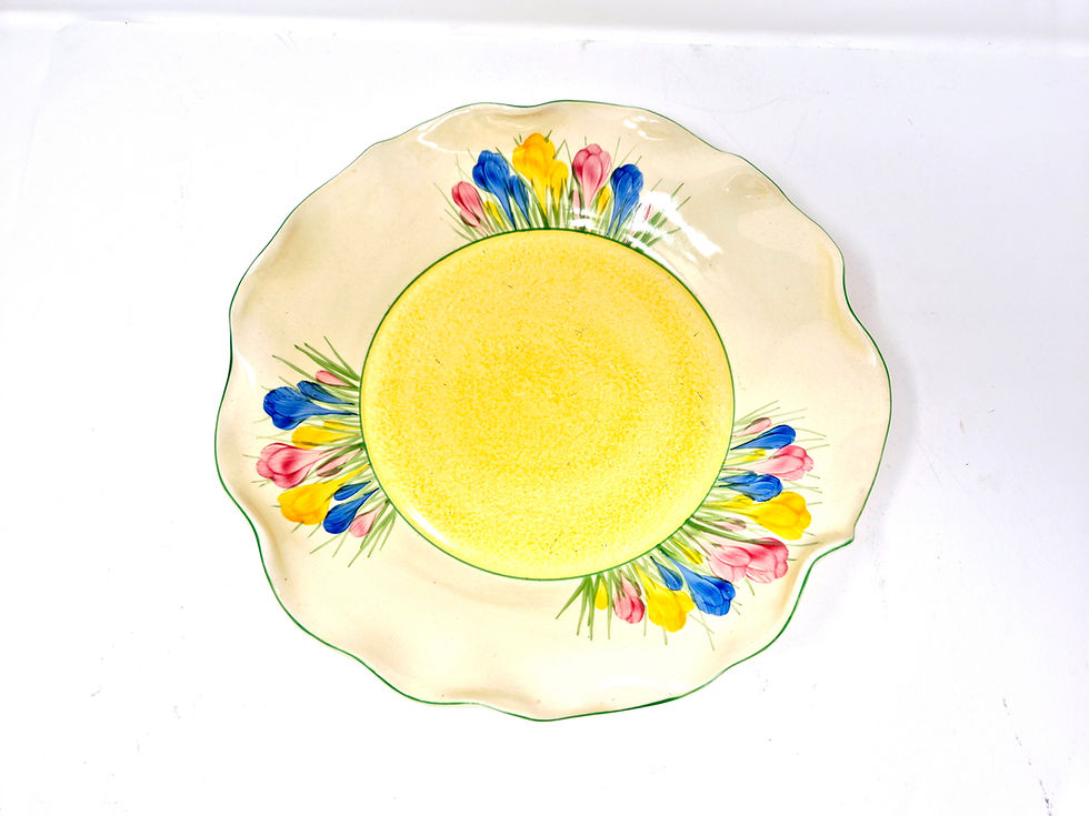 Thumbnail: Clarice Cliff Spring Crocus Plate
