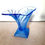 Thumbnail: Walther & Sohne Blue Greta Vase