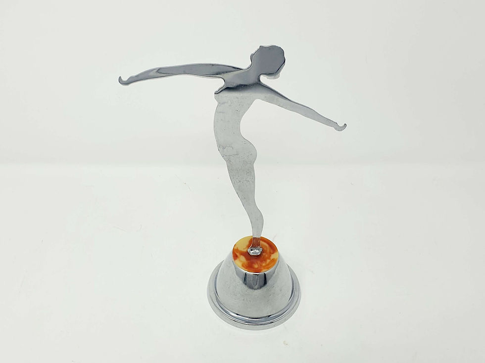Thumbnail: Chrome Lady Jewellery Stand