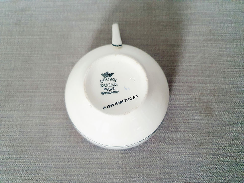 Thumbnail: Crown Ducal Orange Tree Soup Set