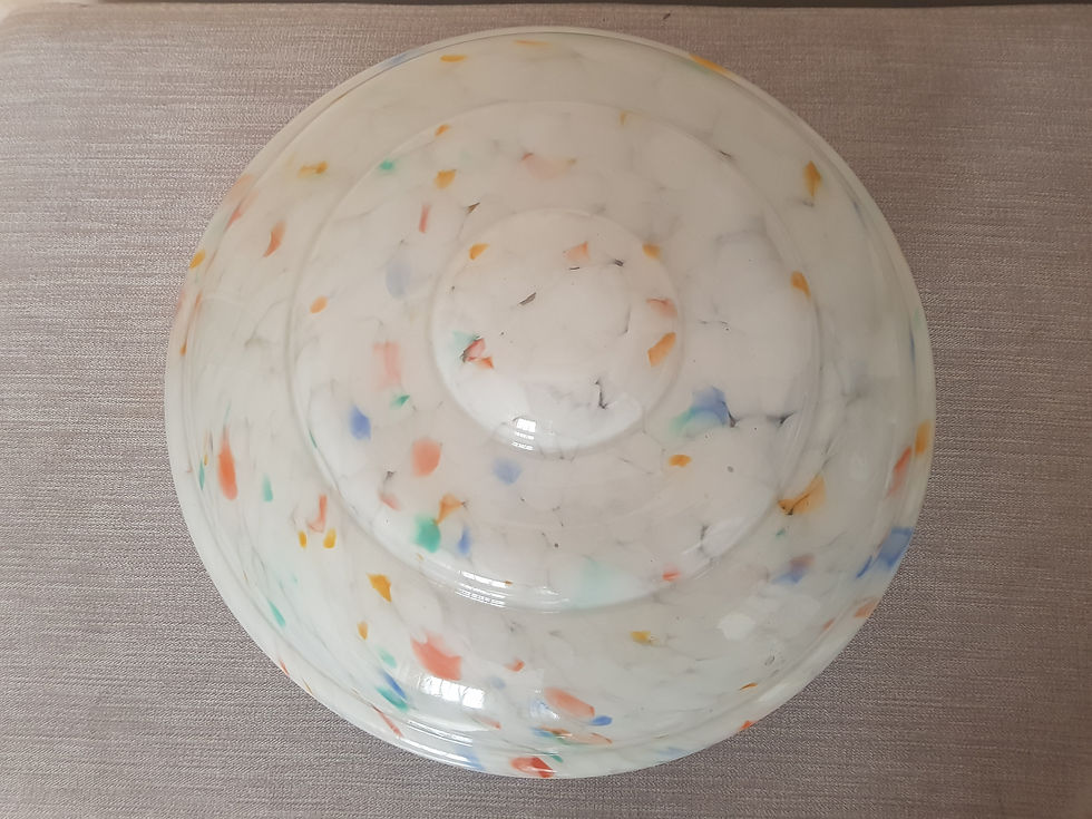 Thumbnail: Multi Coloured Glass Ceiling Light Shade