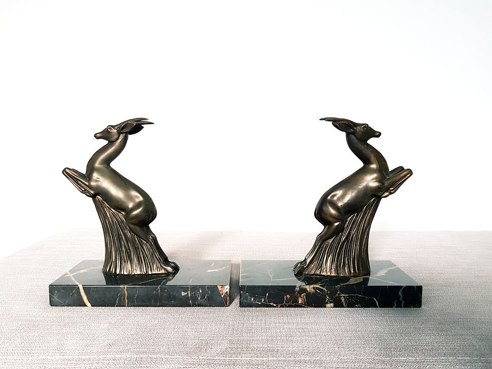 Thumbnail: Leaping Gazelle Bookends