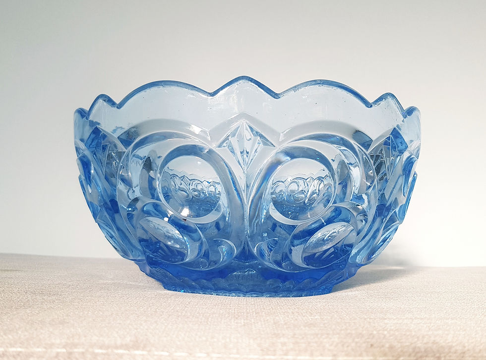 Thumbnail: Blue Glass Bowl