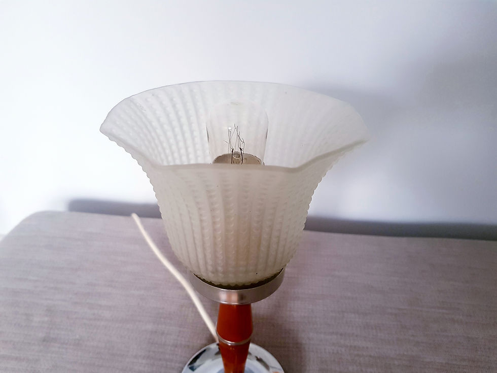 Thumbnail: Bakelite & Chrome Lamp