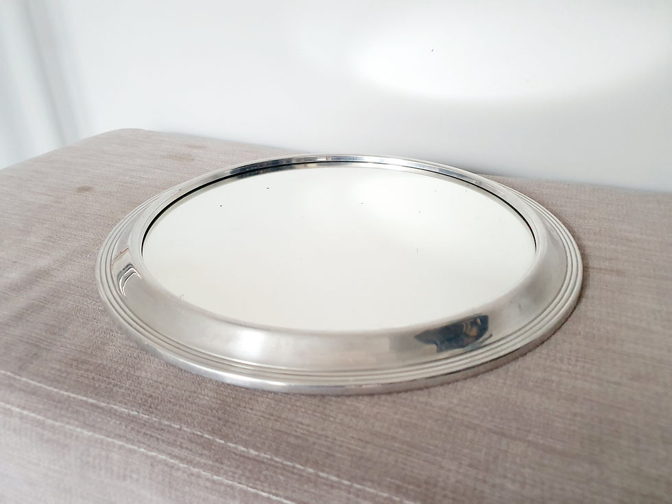 Thumbnail: Mirrored Chrome Plated Cocktail Tray