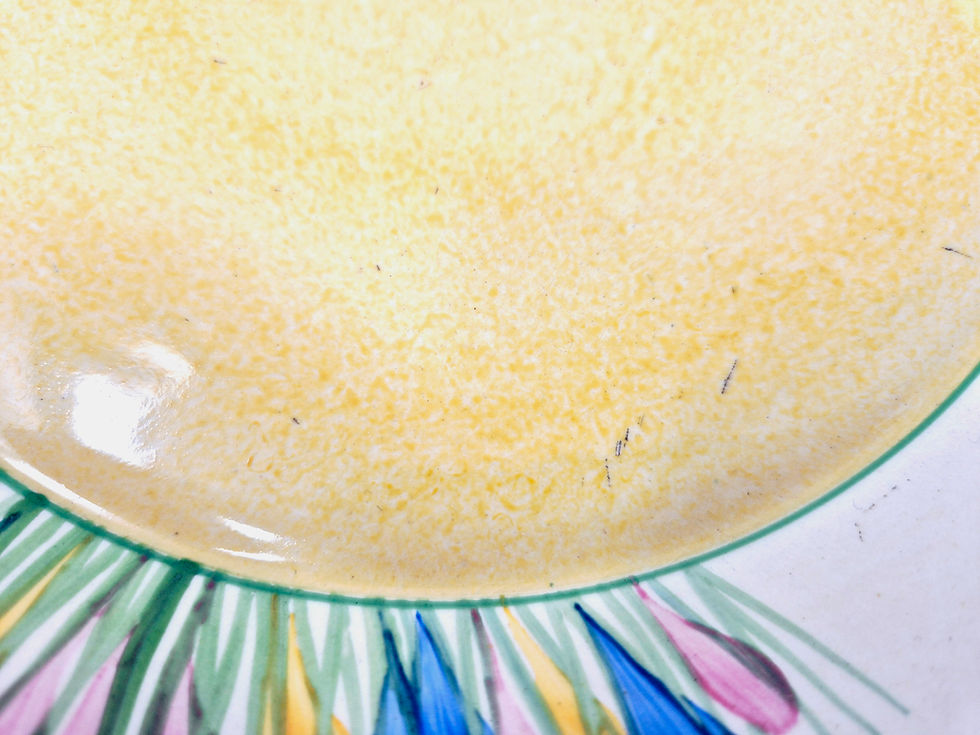 Thumbnail: Clarice Cliff Spring Crocus Plate