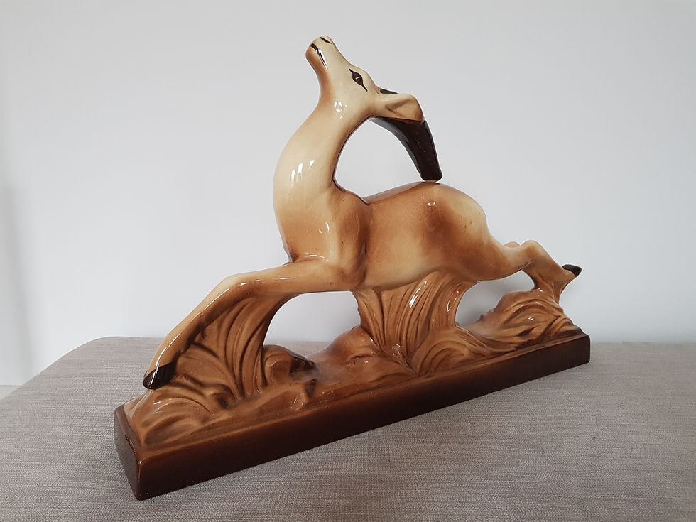 Thumbnail: Sainte Radegonde French Gazelle Statue