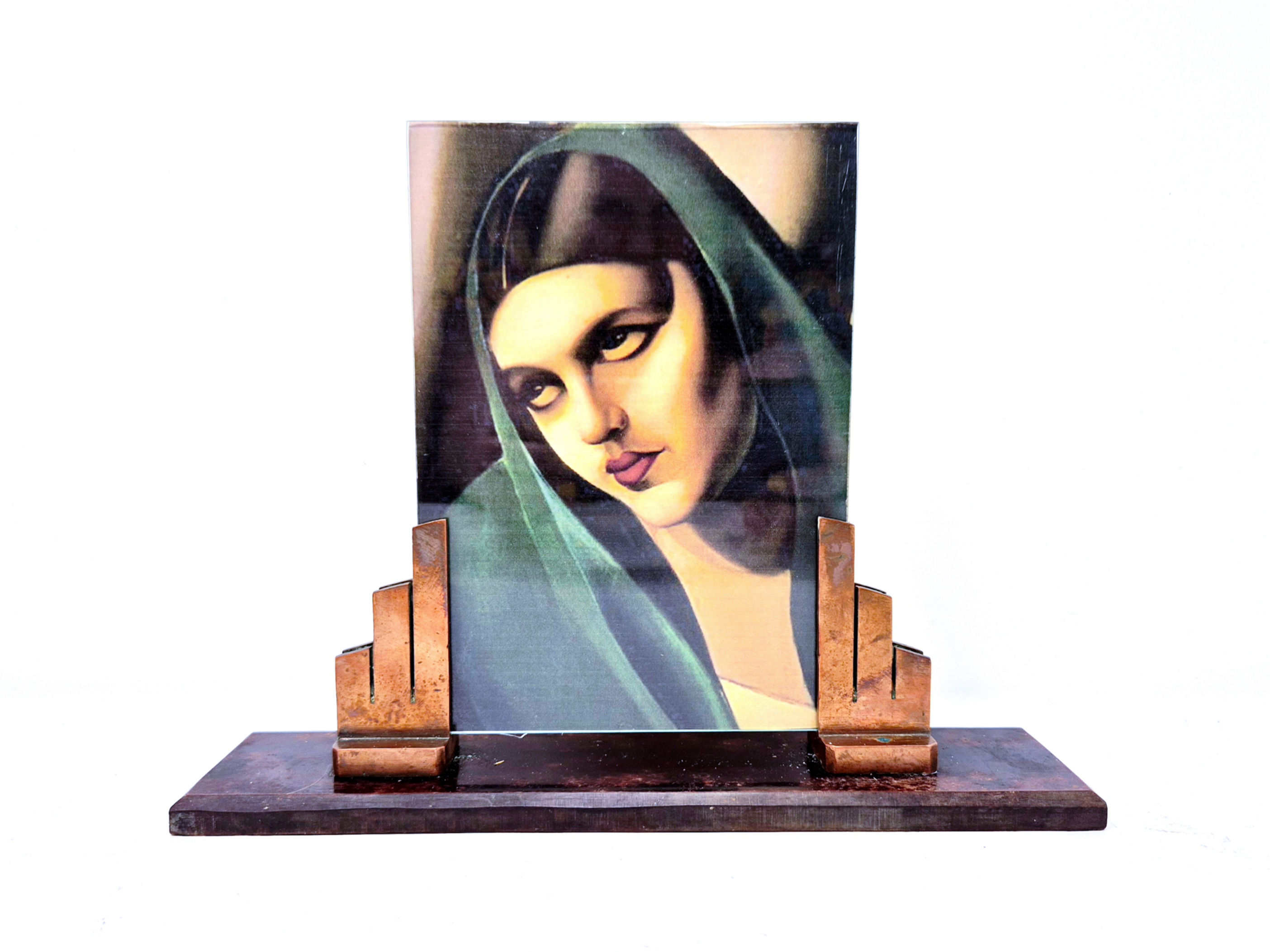 Copper Skyscraper Photo Frame