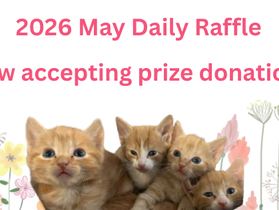 Request for donations to May Daily Raffle