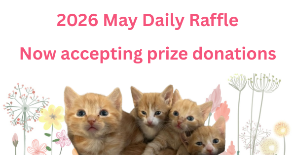 May Raffle Seeking Donations for 2026 May Daily Raffle!