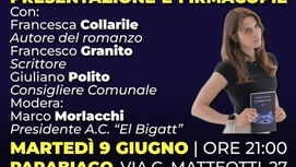 PARABIAGO - Al Caffè 907 la presentazione del Libro “ UCCIDERE UN DIO ” di FRANCESCA COLLARILE.