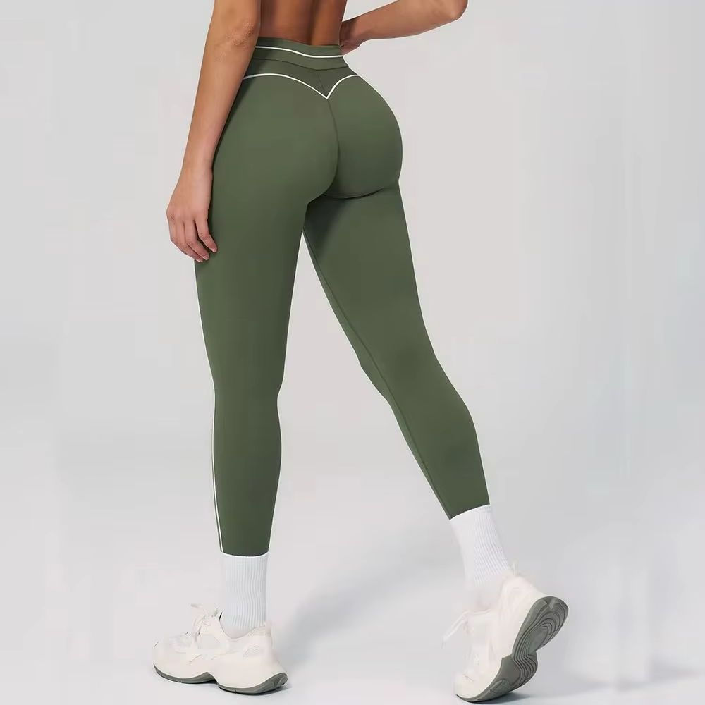Calça Legging Fitness Feminina Verão 2026 – Calça de Yoga, Academia e Corri