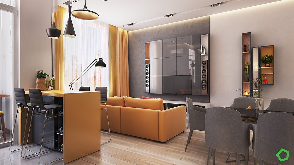 yellow-and-gray-apartment-design