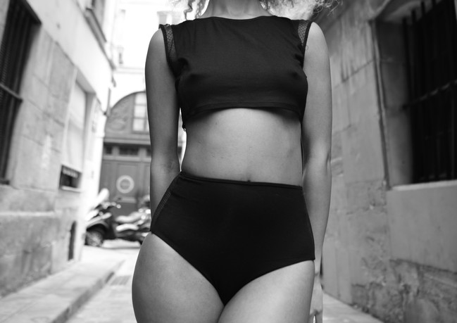 Bertille Isabeau Lingerie Black N2