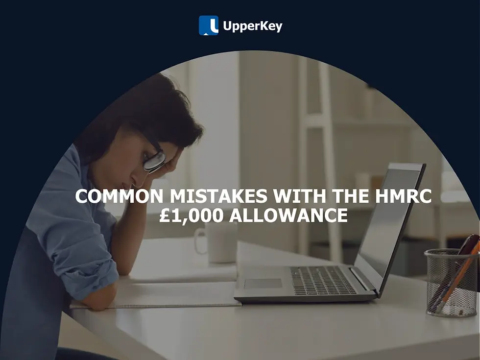 Common mistakes with the HMRC £1,000 allowance