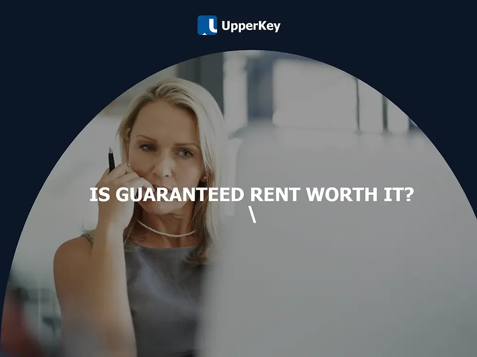 Disadvantages of Guaranteed Rent