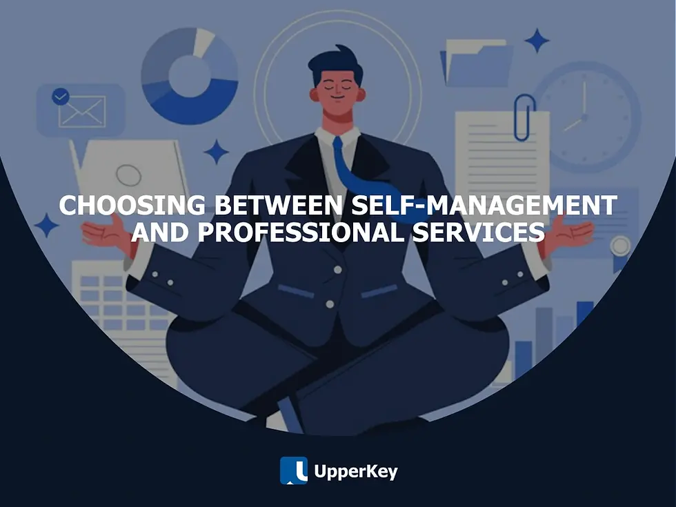 Choosing Between Self-Management and Professional Services