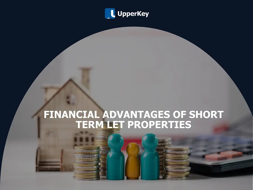 Financial advantages of short term let properties