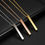 Thumbnail: Personalized Custom Engraved Vertical Bar Stainless Steel Necklace