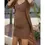 Thumbnail: Ribbed Knit Dress Set