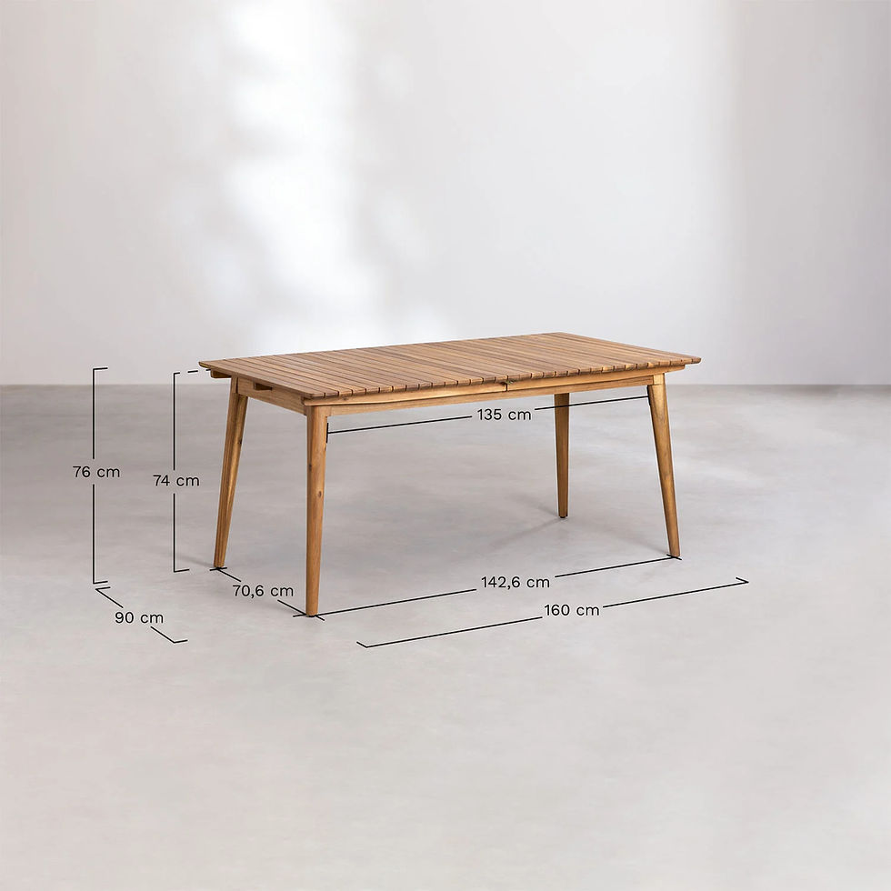 Miniatura: Comedor Macorís Outdoor en Huayruro y Cuerda Trenzada