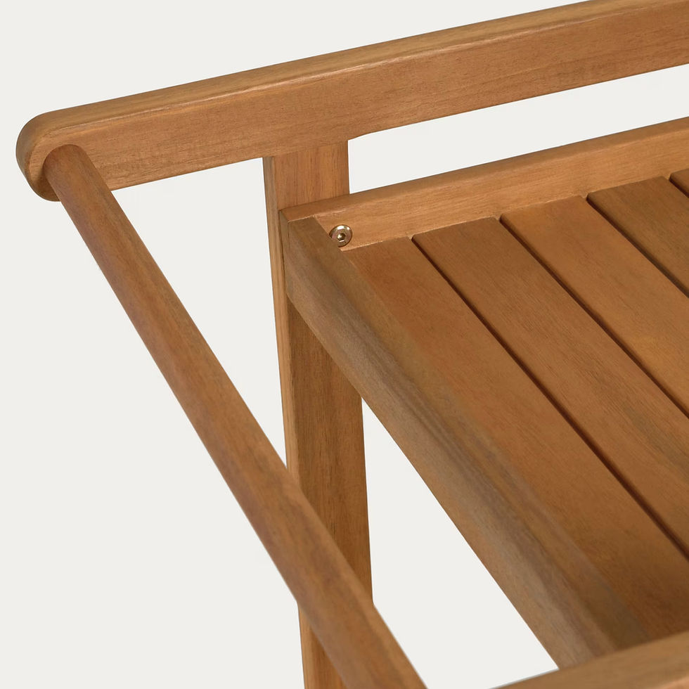 Miniatura: Carrito Bar Felisa en Madera Maciza de Huayruro