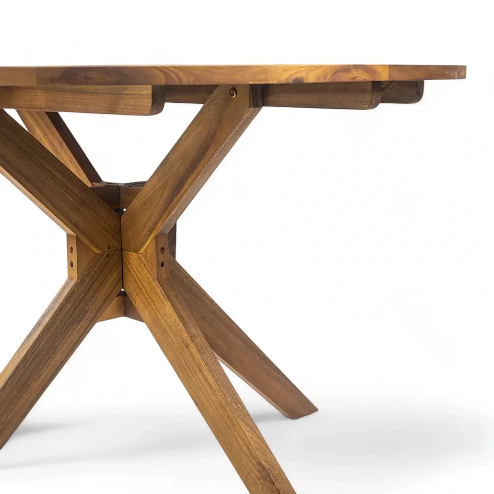 Miniatura: Juego de comedor de 5 piezas de madera